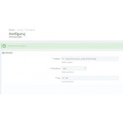 Animation of the second photo in the product list