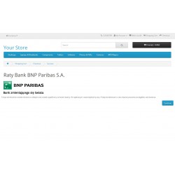 Installments Bank  BNP Paribas S.A. Open Cart