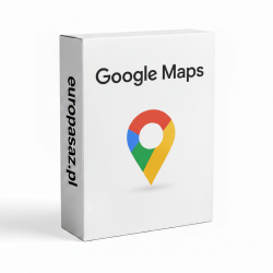 Mapka kontaktowa Google z...
